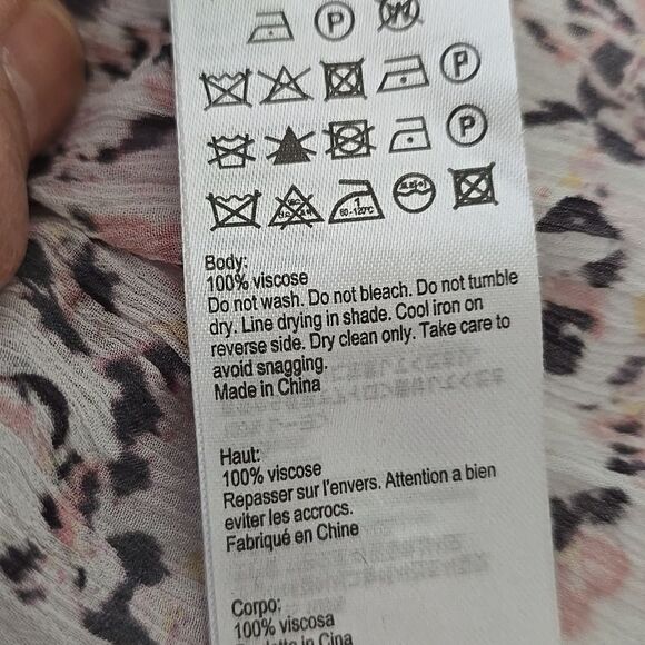 AllSaints Alix Floral Dress S - Picture 11 of 11